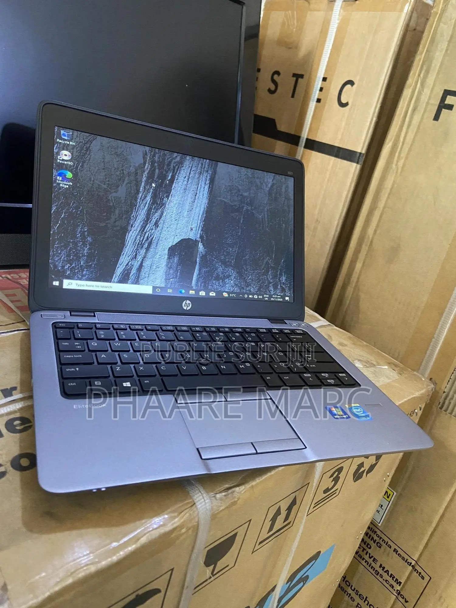 Ordinateur Portable HP EliteBook 820 G1 8GB Intel Core I3 HDD 500GB