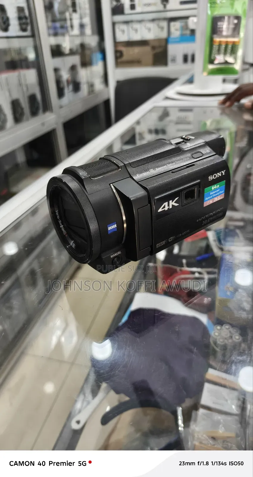 Caméra Sony Handycam – Balanced Optical Steadyshot