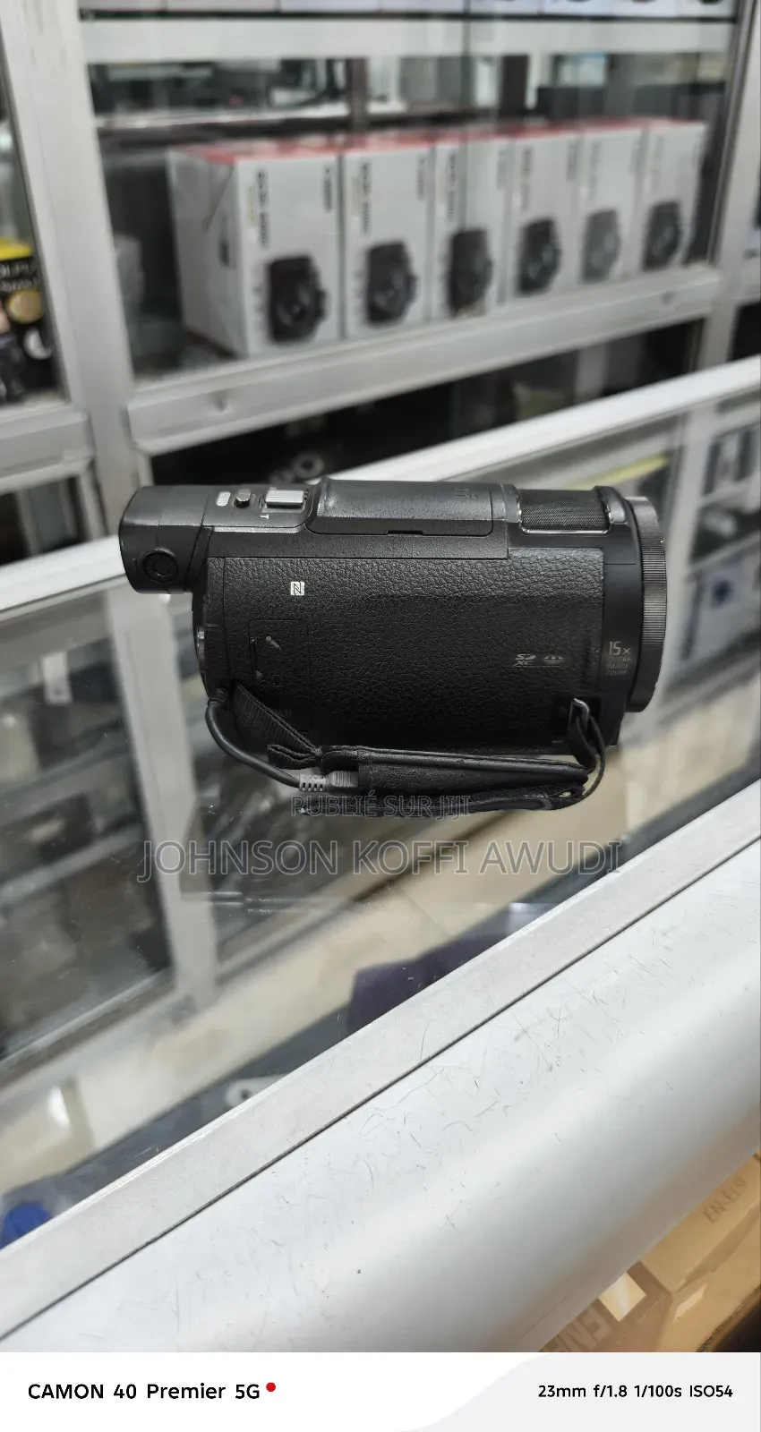 Caméra Sony Handycam – Balanced Optical Steadyshot