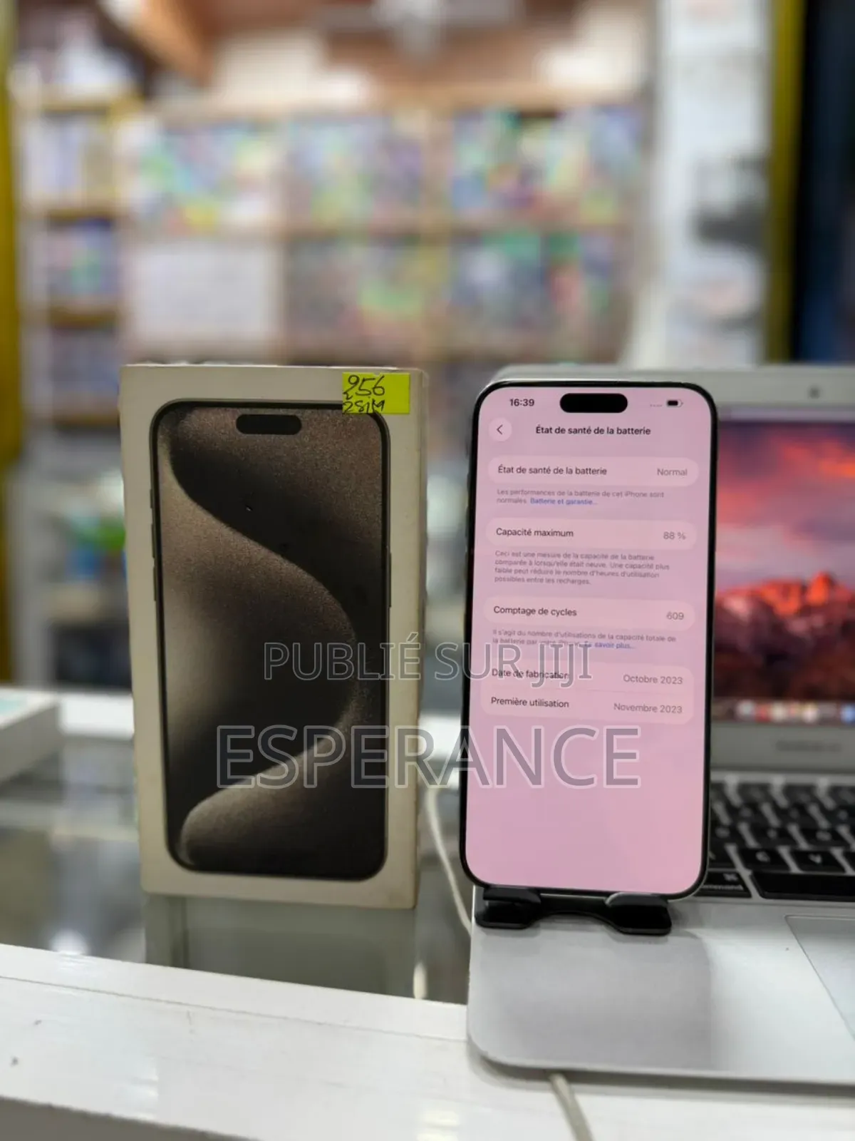 Apple iPhone 15 Pro Max 256 GB Gris