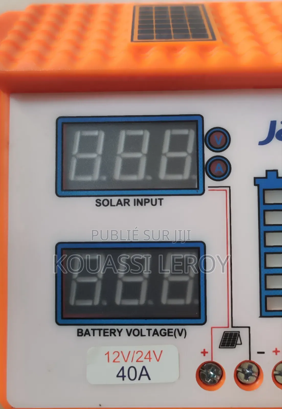 Contrôleur De Charge Énergie Solaire