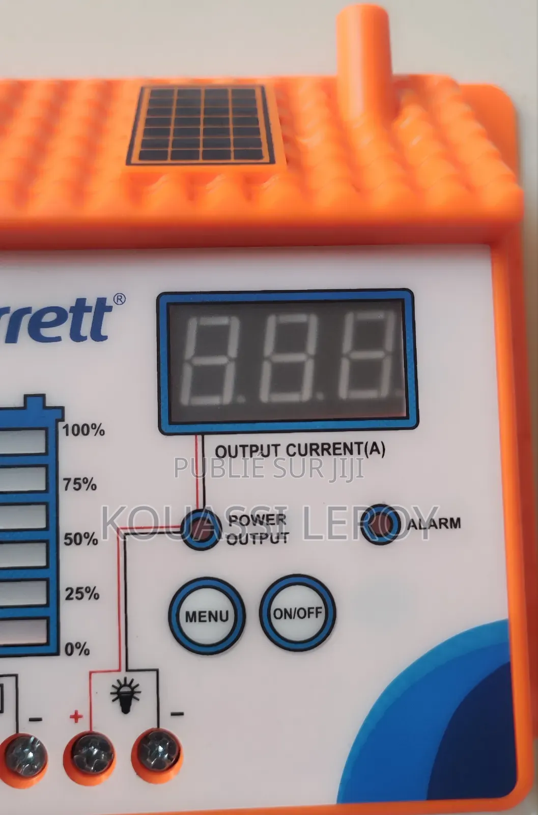 Contrôleur De Charge Énergie Solaire