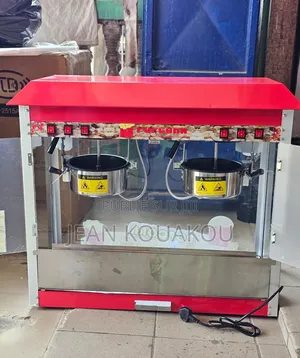 Machine À Popcorn Professionnelle/ Double Foyers Électrique
