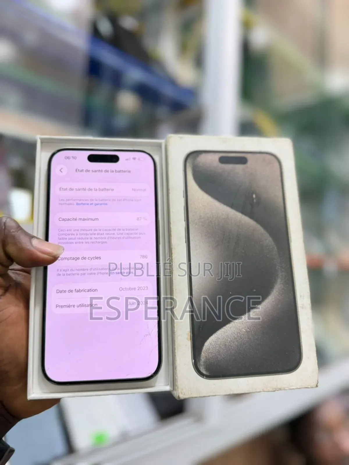 Apple iPhone 15 Pro Max 256 GB Gris