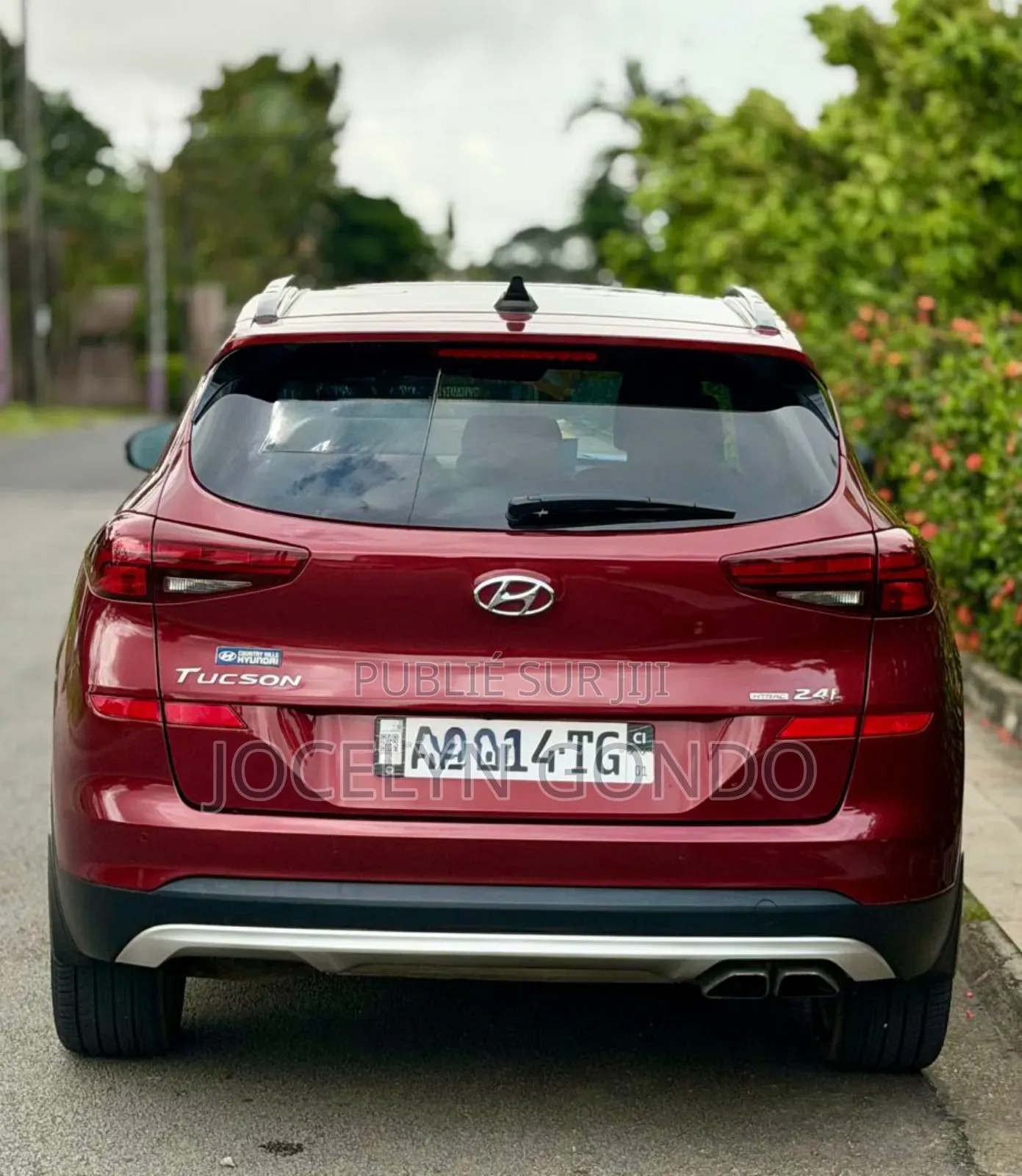 Hyundai Tucson 2021 Rouge