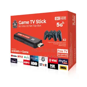Photo - Game Tv Stick – Ultra Hd + 3d Game – Android Tv