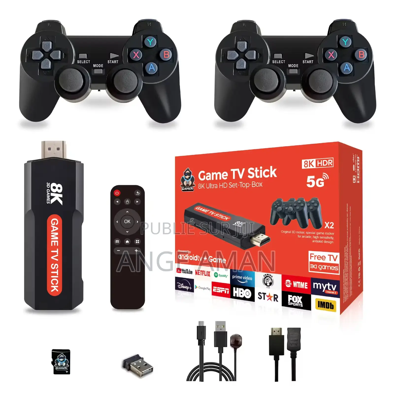 Game Tv Stick – Ultra Hd + 3d Game – Android Tv