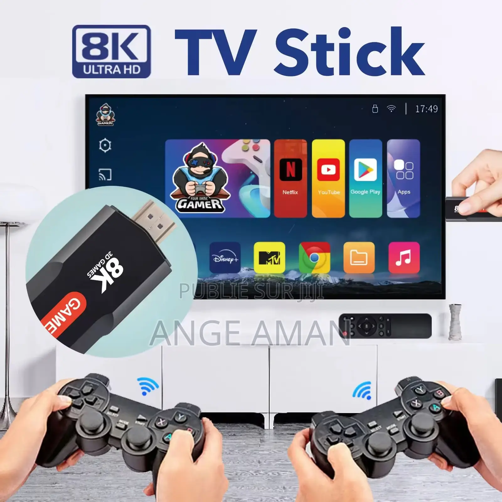 Game Tv Stick – Ultra Hd + 3d Game – Android Tv