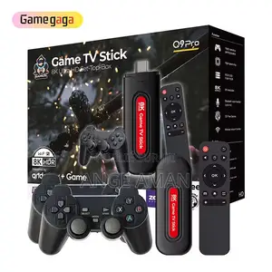 Photo - Game Tv Stick Q9 Pro – Hd + Android Tv + 2 Manettes + Télécommande