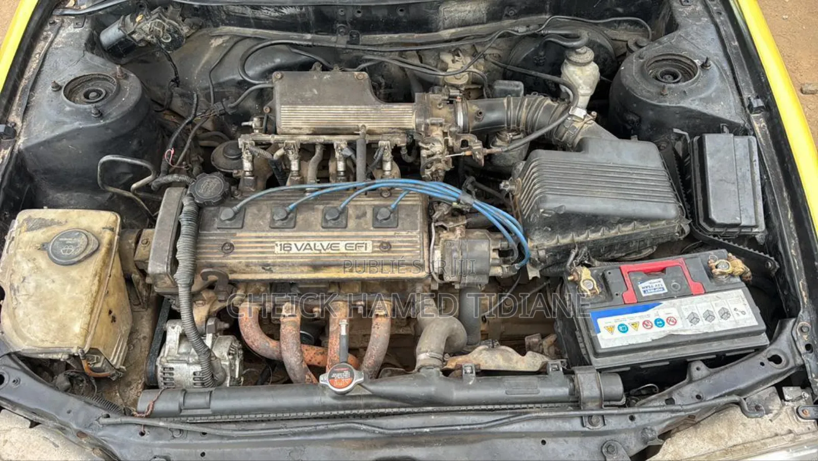 Toyota Corolla 2003 Jaune