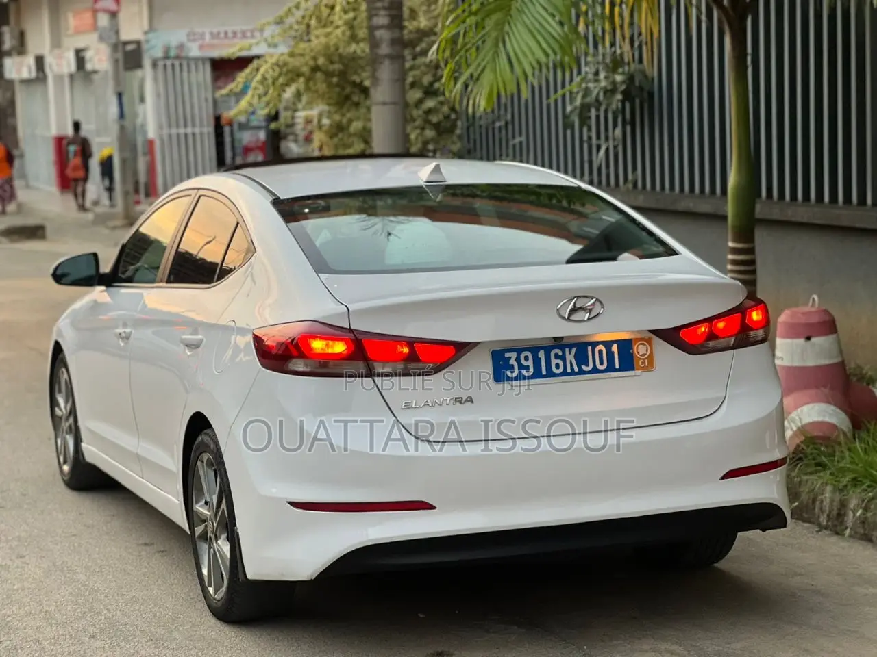 Hyundai Elantra ECO 2018 Blanc
