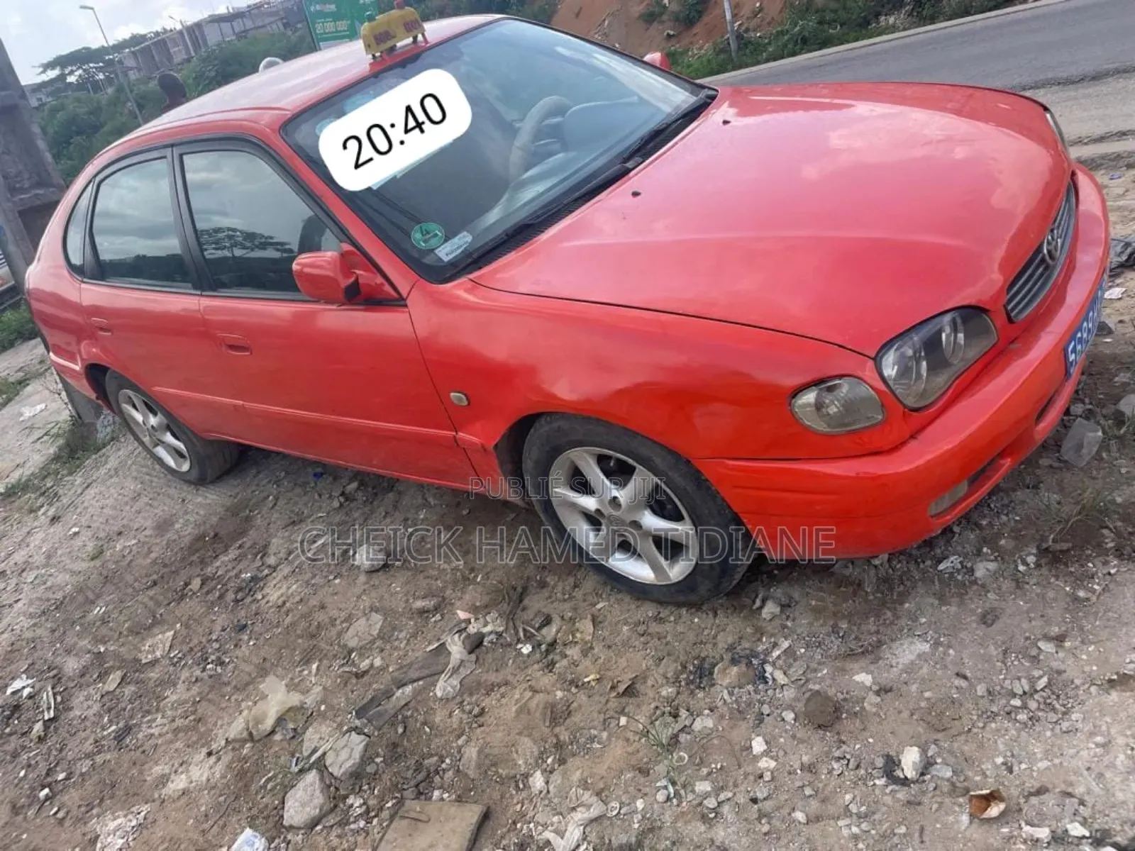 Toyota Corolla 2004 Rouge