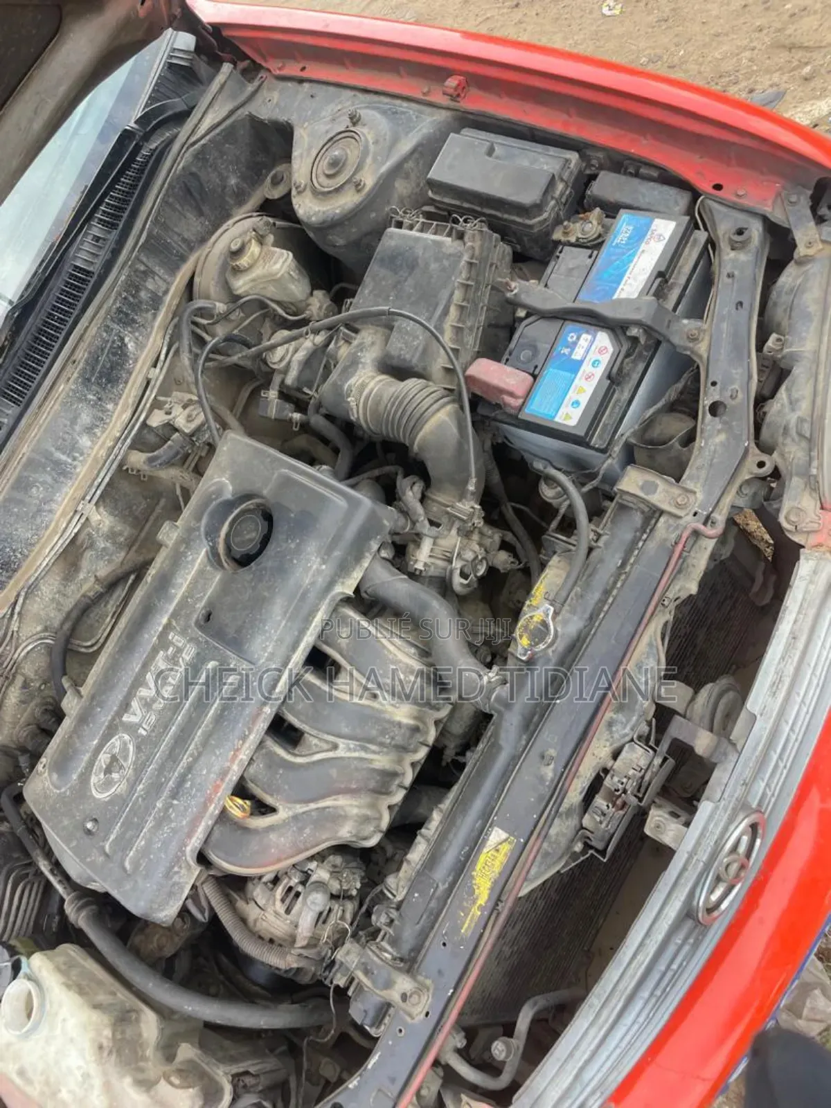 Toyota Corolla 2004 Rouge