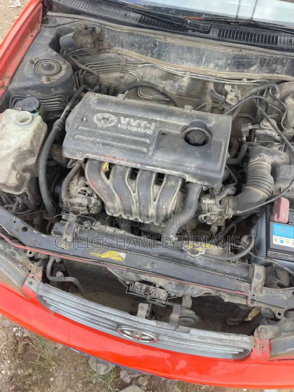 Toyota Corolla 2004 Rouge