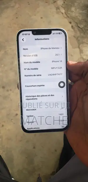 Photo - Apple iPhone 14 128 GB Blanc