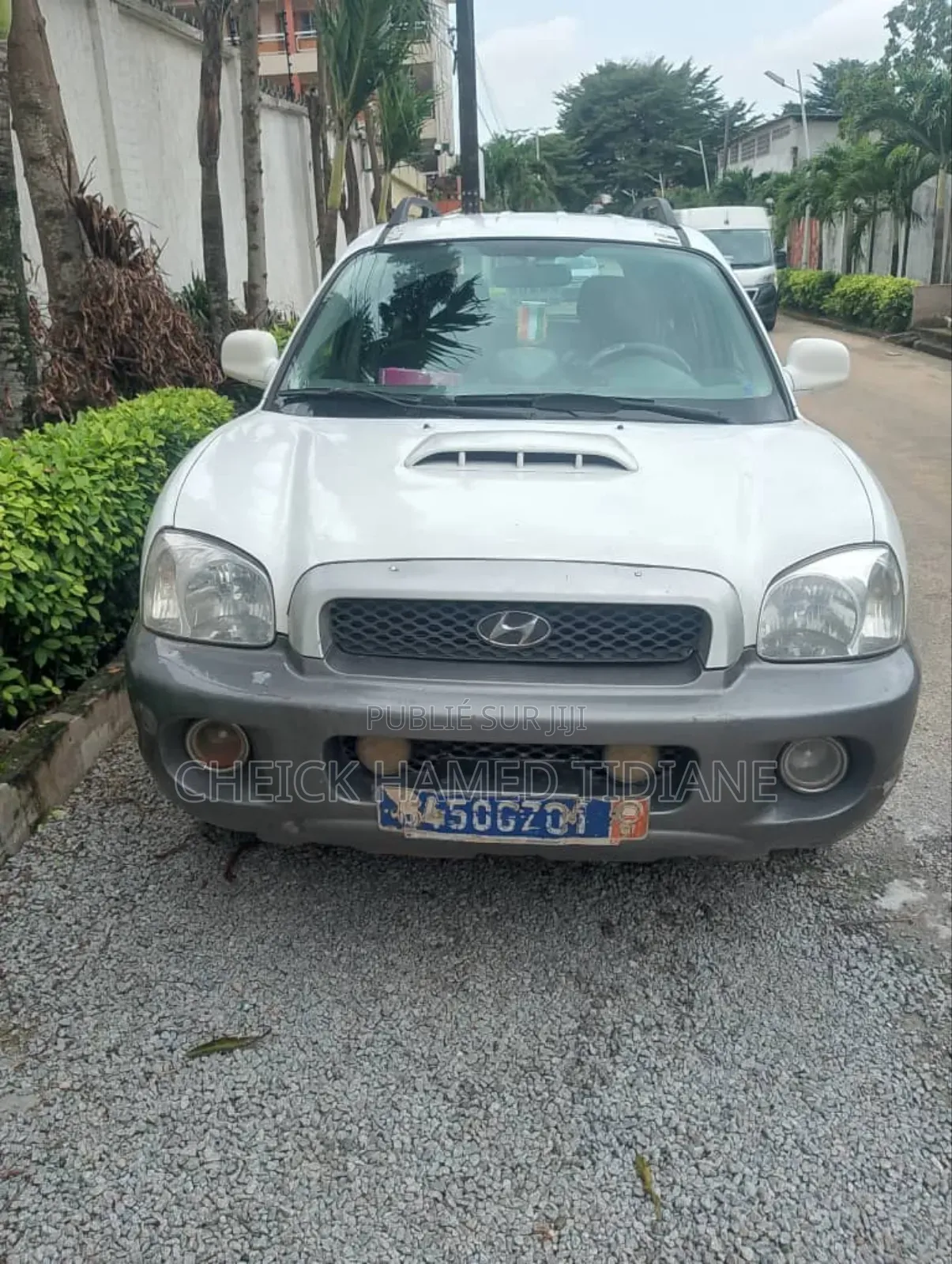 Hyundai Santa Fe 2008 Blanc