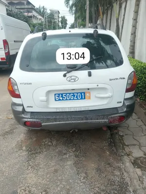 Hyundai Santa Fe 2008 Blanc