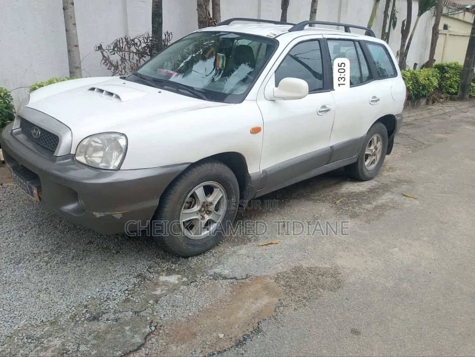 Hyundai Santa Fe 2008 Blanc