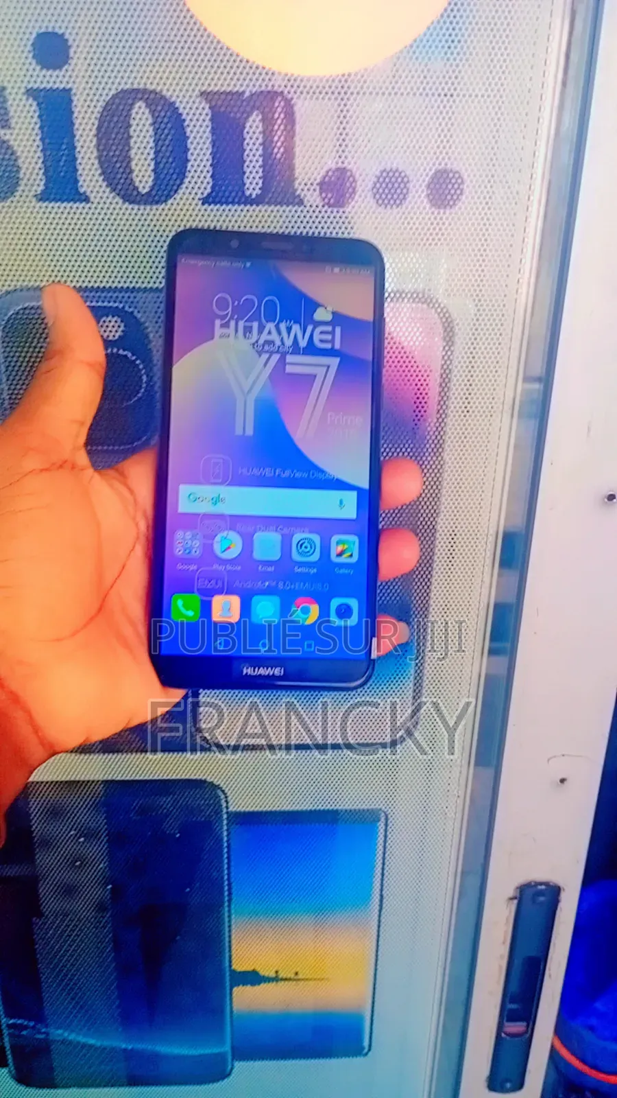 New Huawei Y7 Prime 2018 64 GB Blue