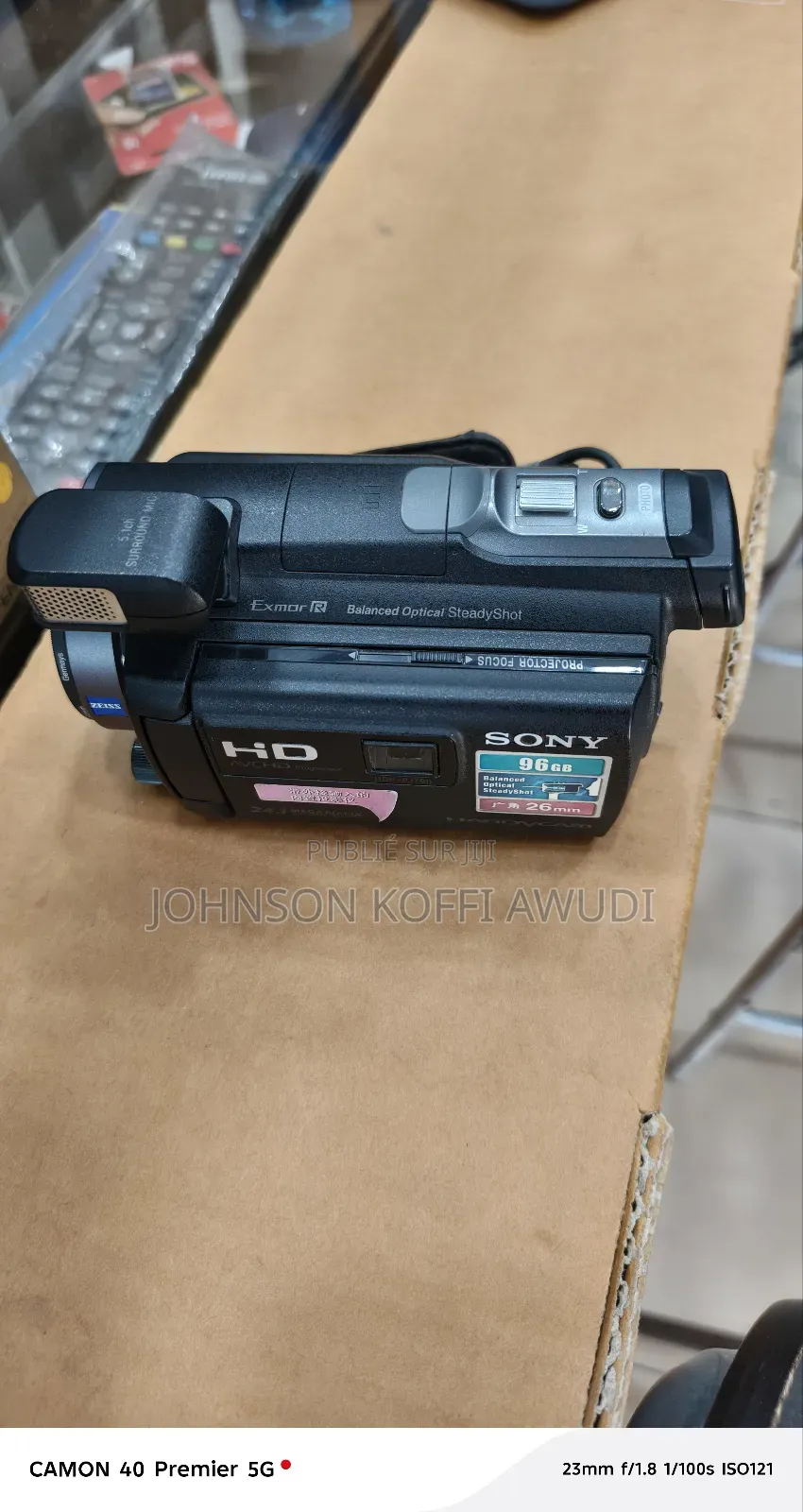 Sony Caméra Vidéo Sony Hd