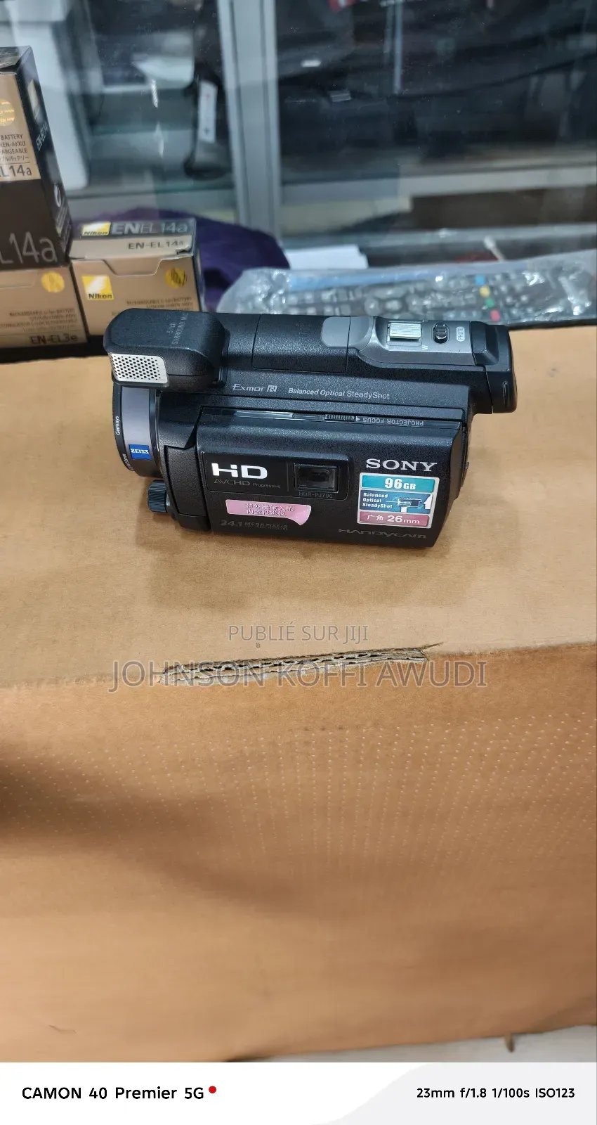 Sony Caméra Vidéo Sony Hd