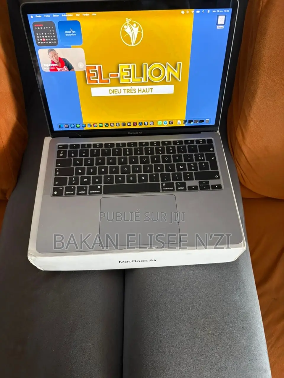 Ordinateur Portable Apple MacBook Air 2020 M1 8GB Apple M1 SSD 256GB