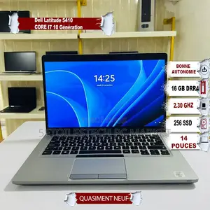 New Ordinateur Portable Dell Latitude 5410 16GB Intel Core I7 SSD 256GB