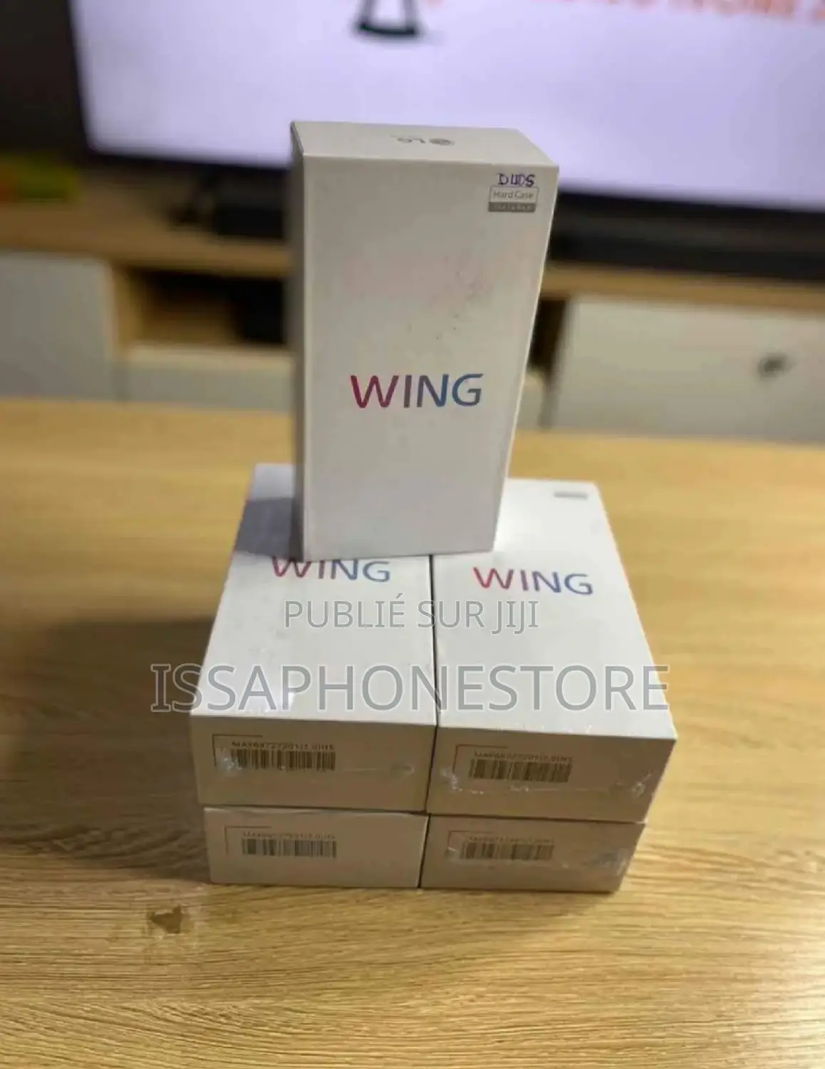 LG Wing 5G 256 GB Noir