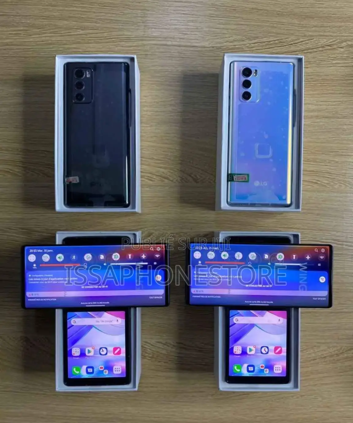 LG Wing 5G 256 GB Noir