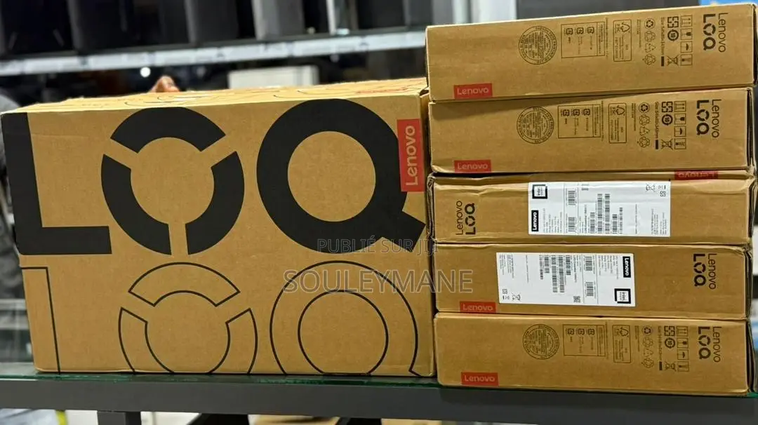 New Ordinateur Portable Lenovo LOQ 15ARP9 16GB Intel Core I5 SSD 512GB