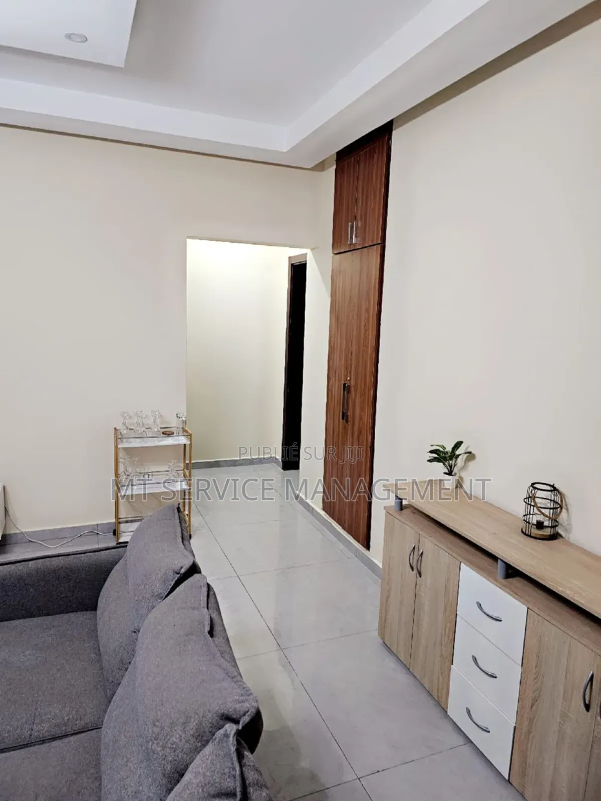 Furnished 2chbre Appartement dans 3, Cocody à Louer