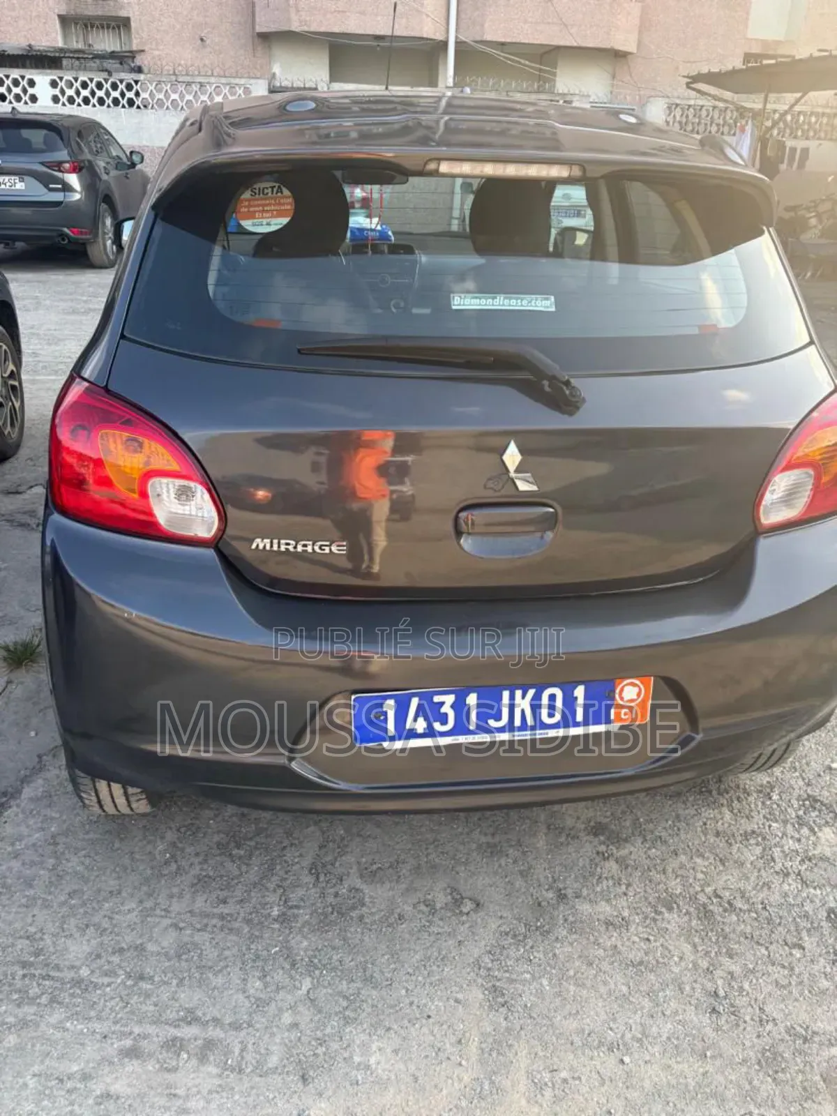 Mitsubishi Mirage 2017 Gris