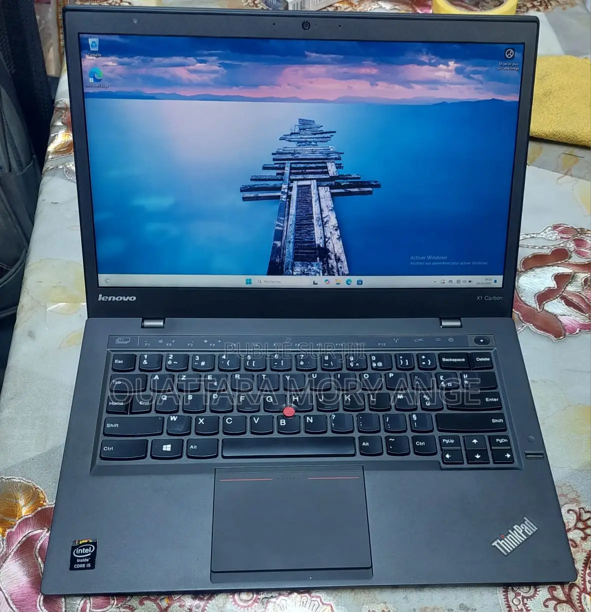 New Ordinateur Portable Lenovo ThinkPad X1 4GB Intel Core I5 SSD 128GB