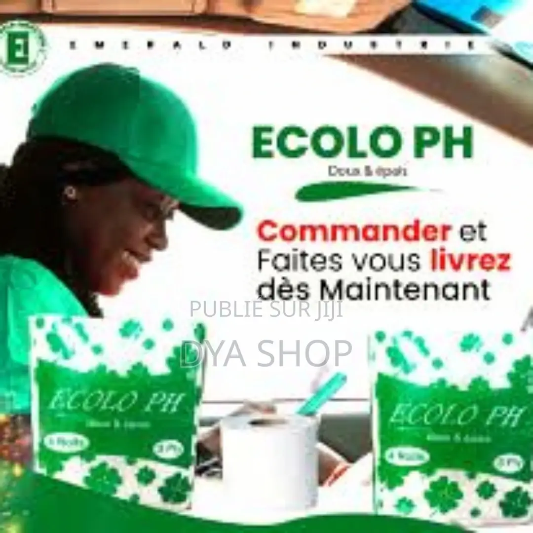 Papiers Toilette (24 Pièces) + Papiers Mouchoirs (20 Pièces) Ecolo Ph
