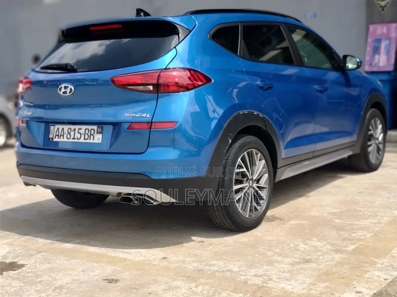 Hyundai Tucson 2021 Blue