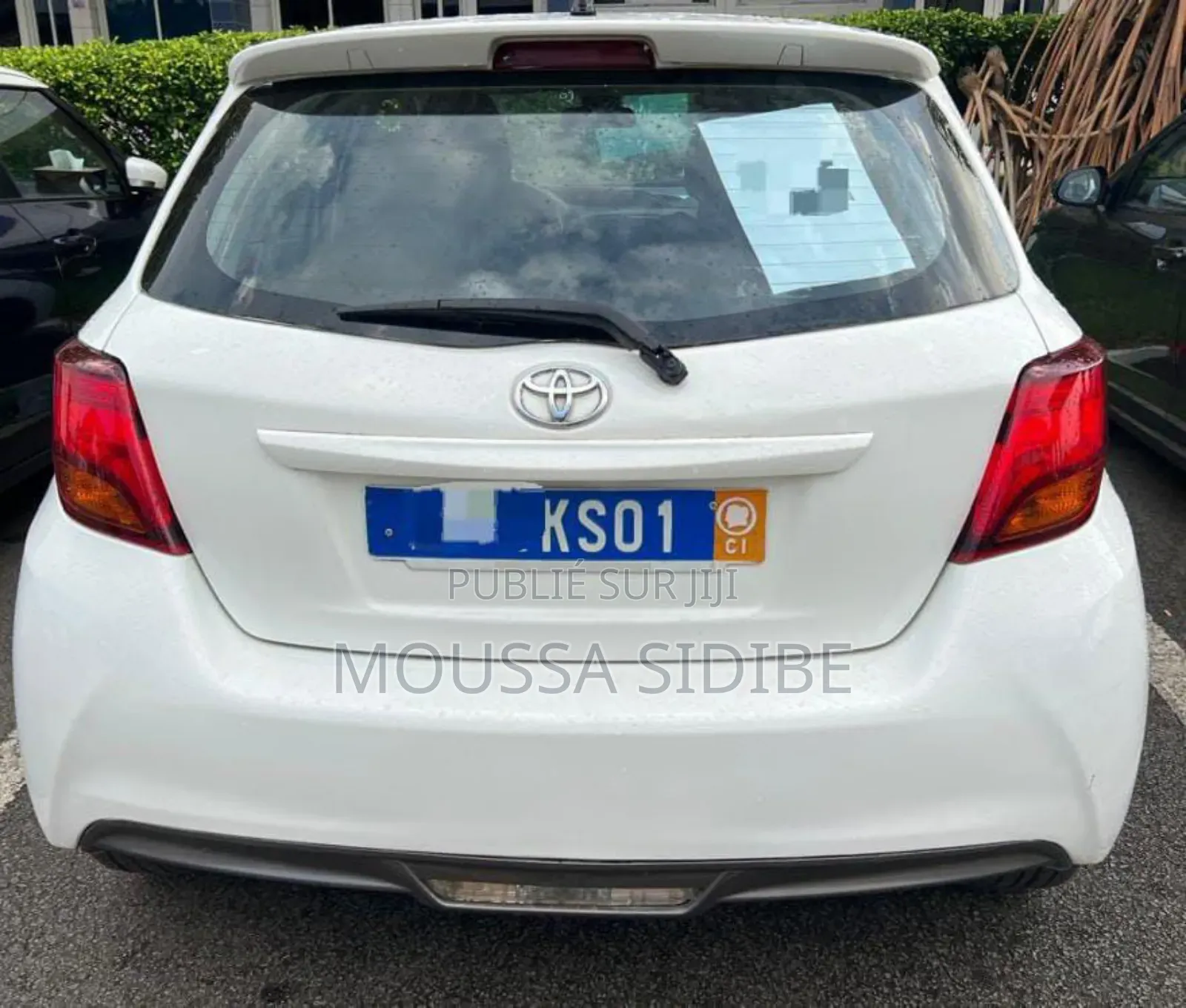 Toyota Yaris 2018 Blanc