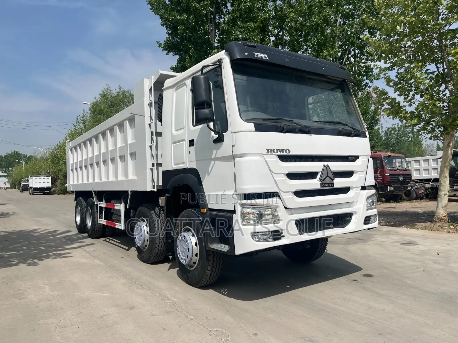 Camion Benne Howo 12 Roues Chinois