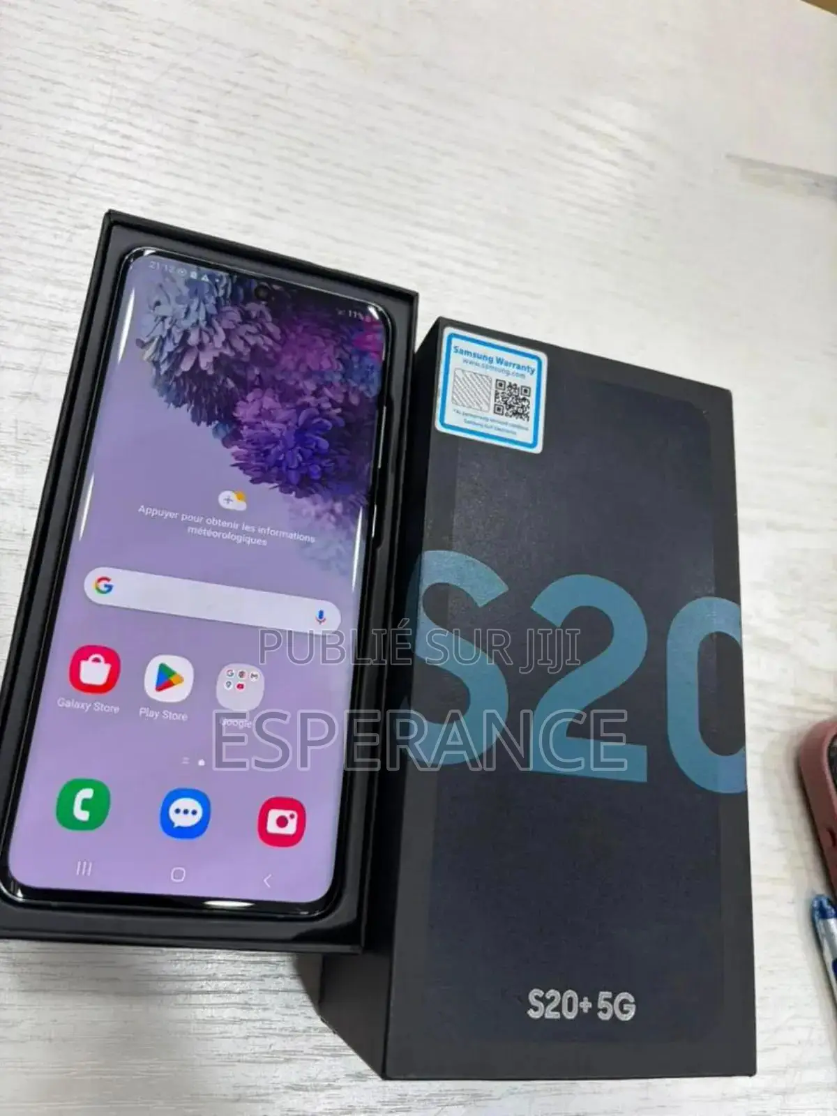 Samsung Galaxy S20+ 128 GB Blanc