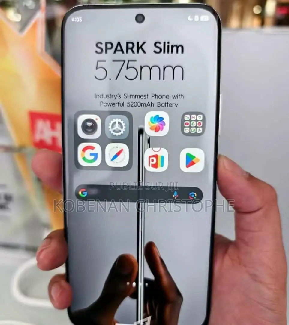 New Tecno Spark Slim 256 GB Blanc