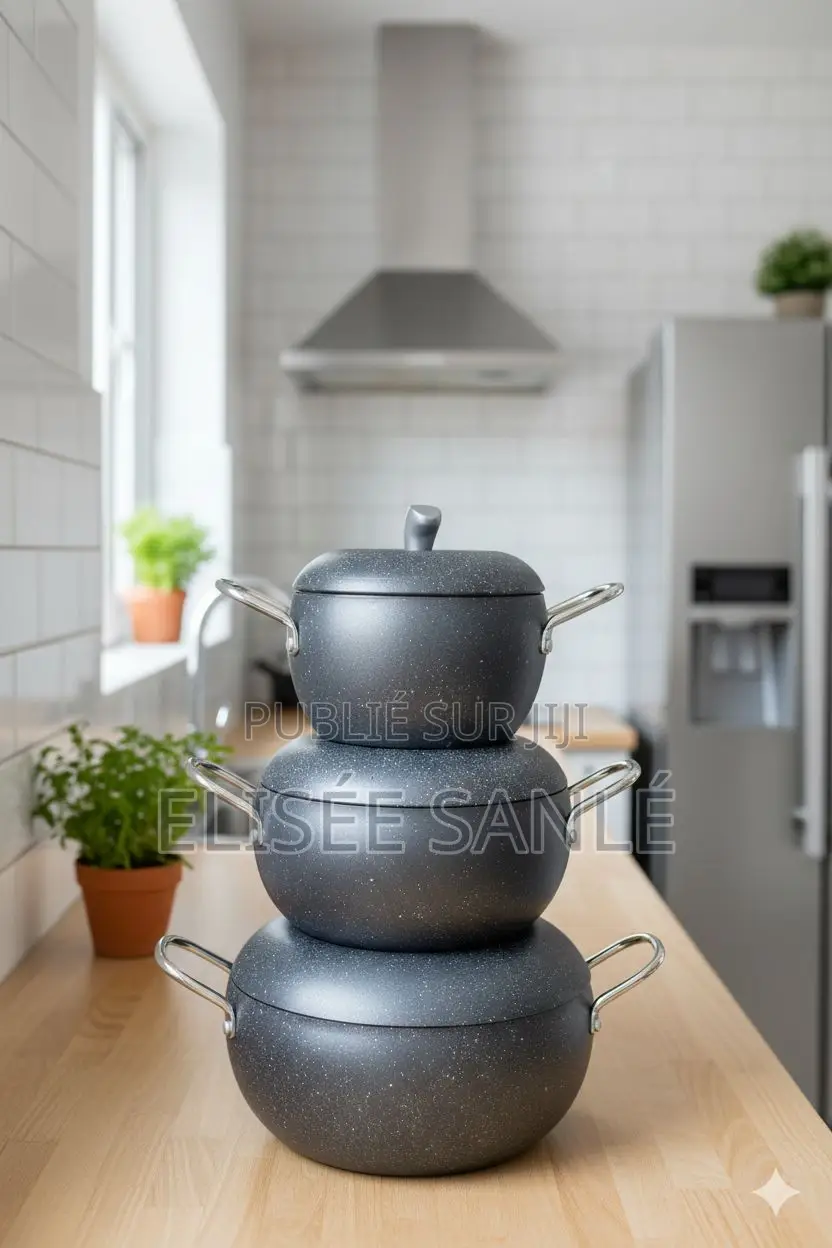 Ensemble De 3 Casseroles Kedjenou