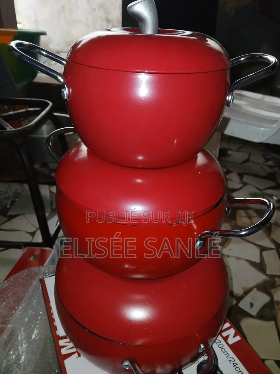 Ensemble De 3 Casseroles Kedjenou