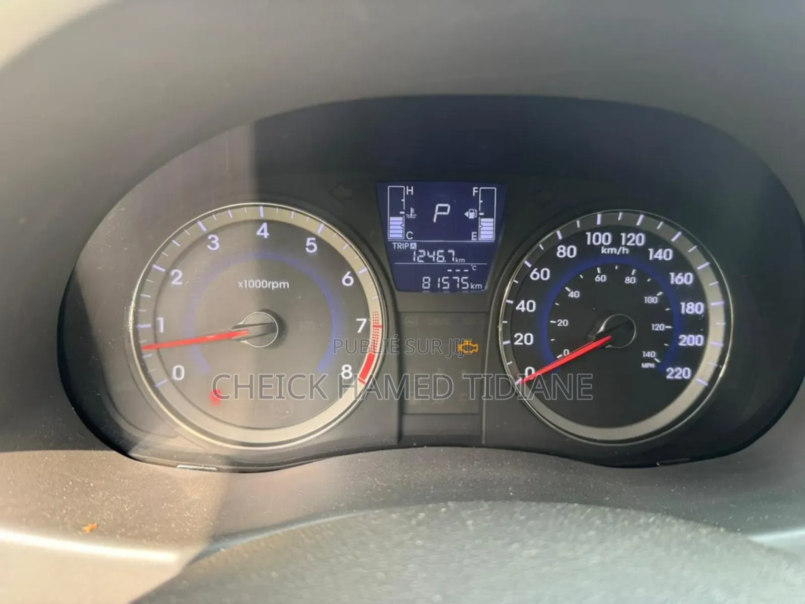 Hyundai Accent 2017 Blanc