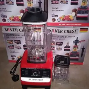 Photo - Mixer- Blender Silver Crest – 8500w- 2.0l 2 En1