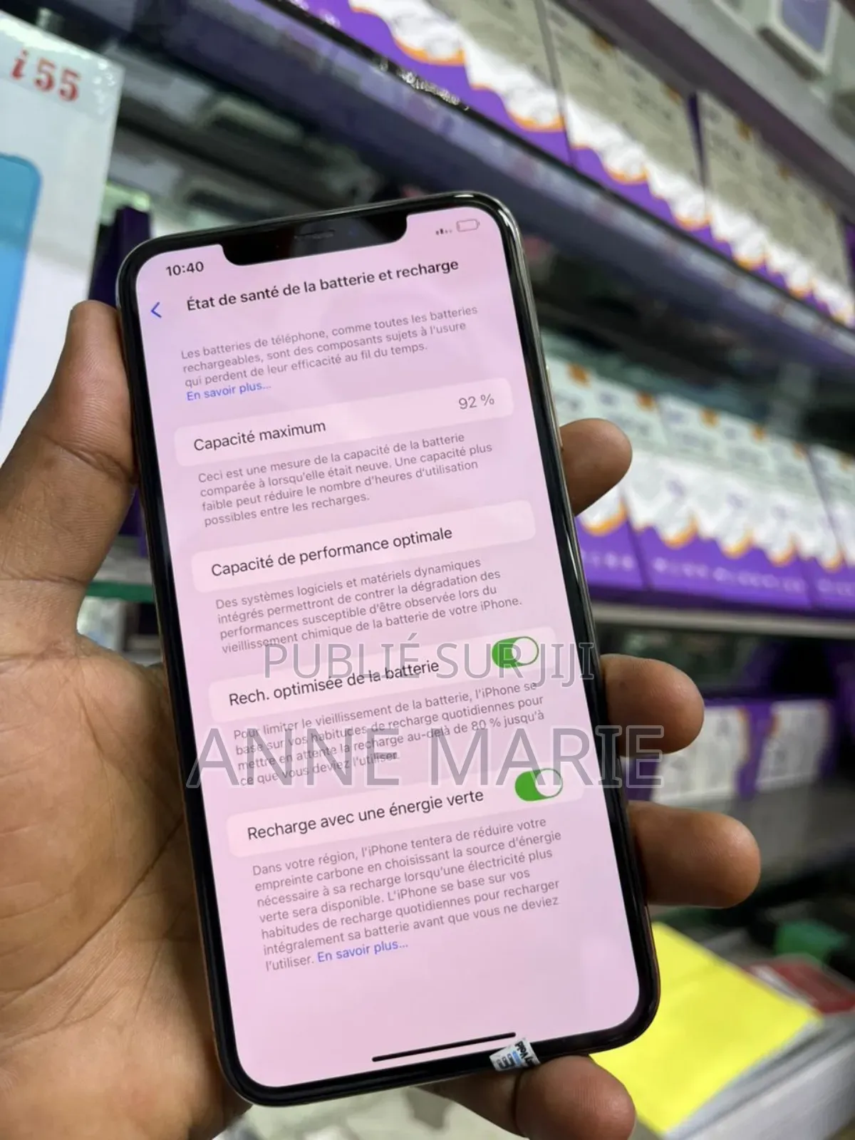 Apple iPhone 11 Pro Max 64 GB Doré