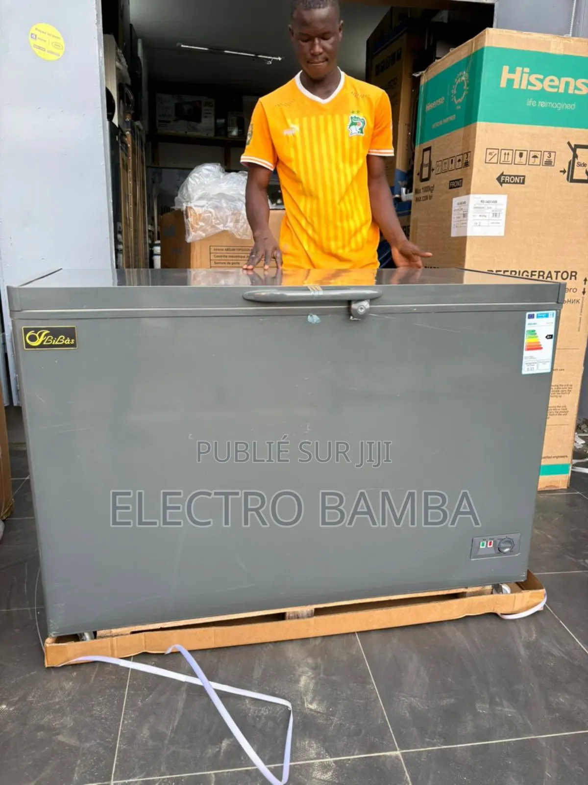 Congélateur Coucher 408l