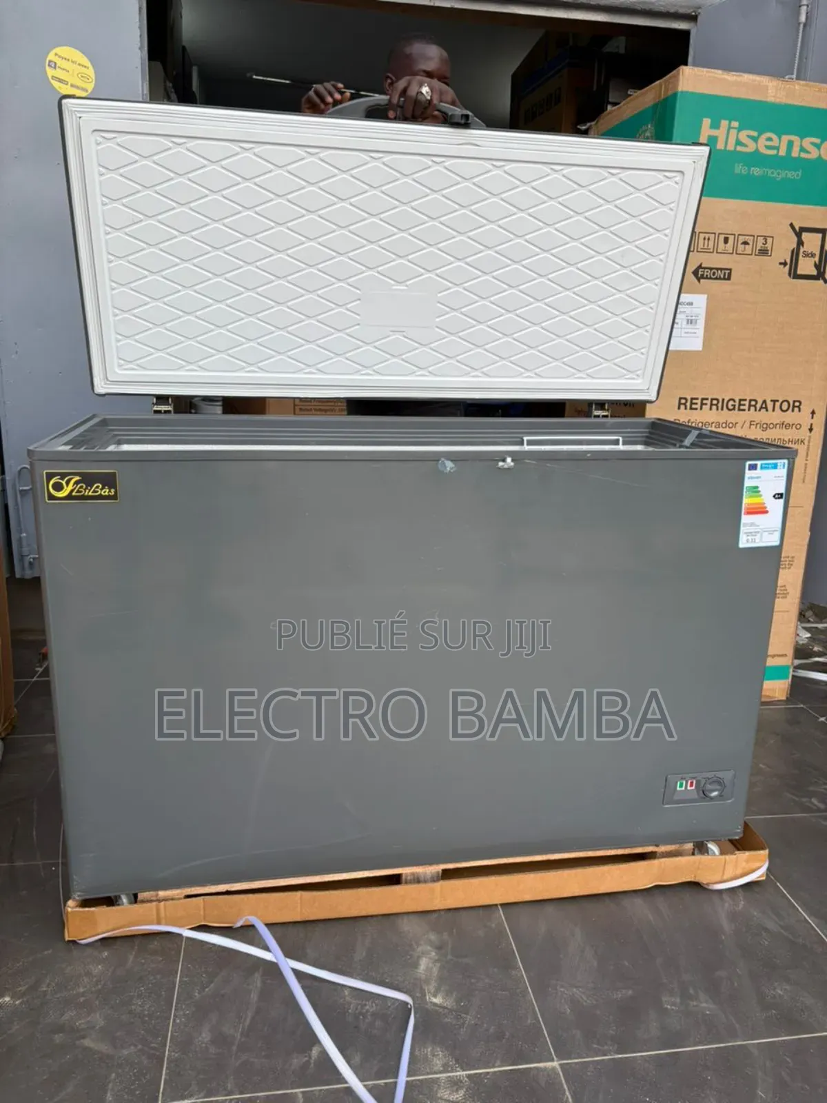 Congélateur Coucher 408l