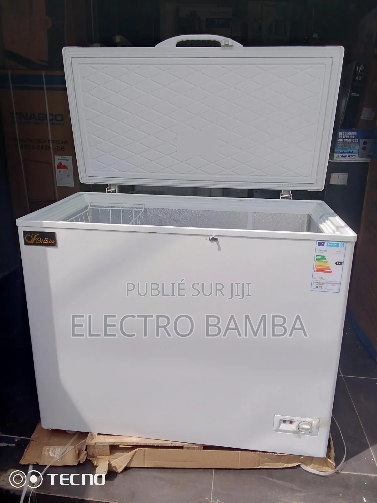 Congélateur Coucher 308l