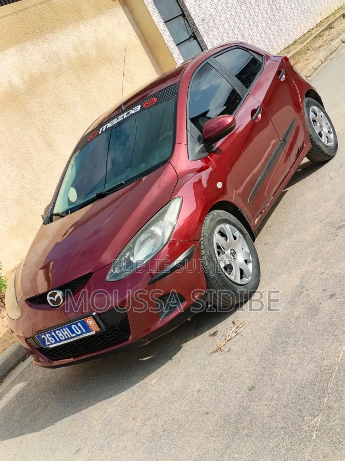 Mazda 2 1.2i Comfort 2008 Rouge
