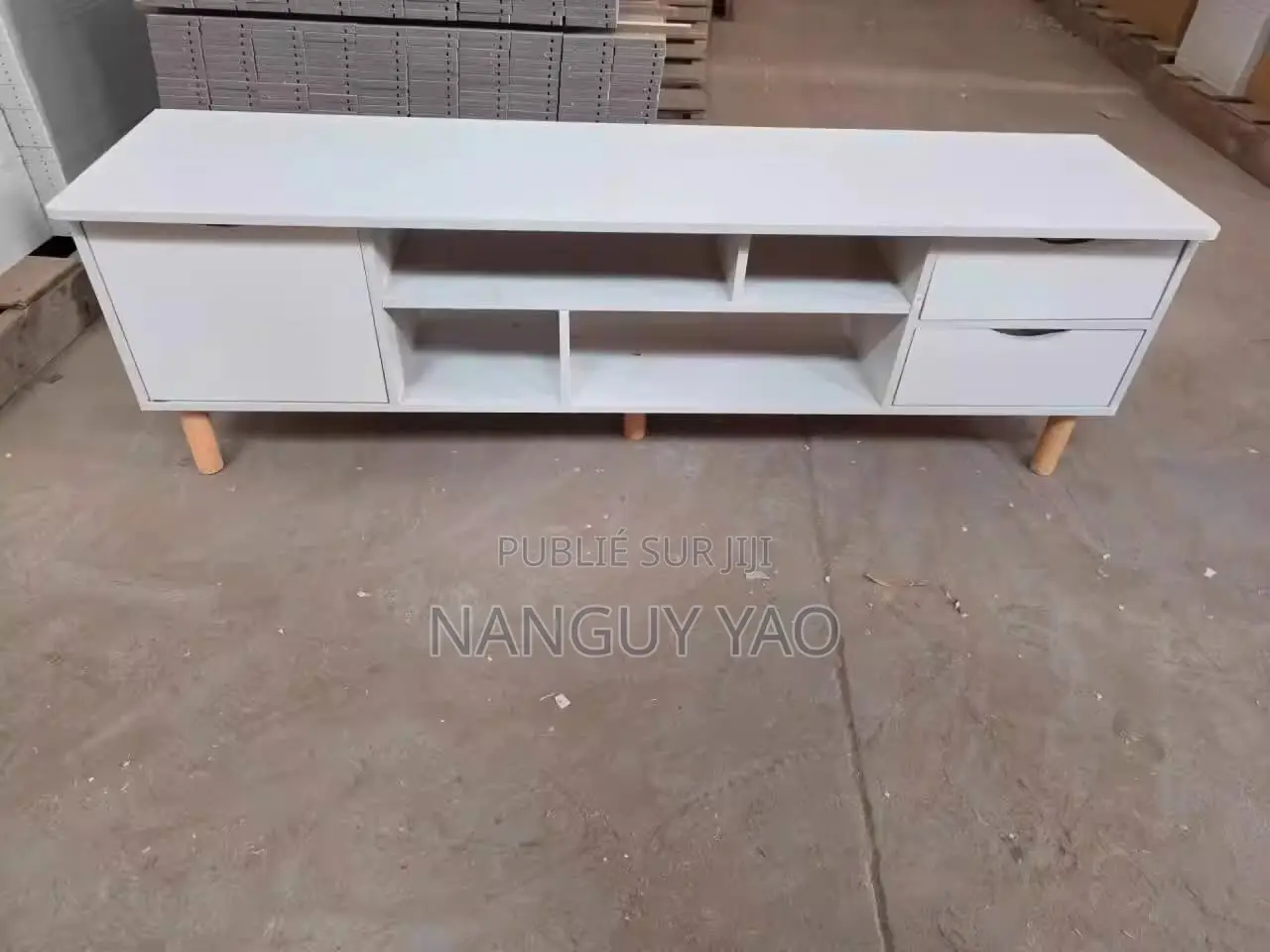 Meuble Tv en Bois Moderne