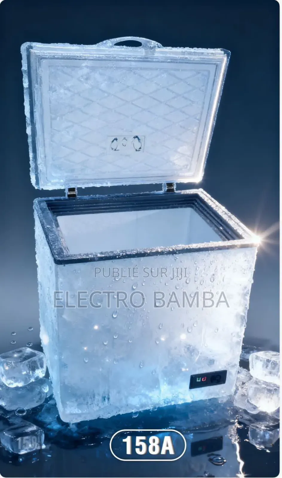 Pomo Promo Congélateur Coucher 158l